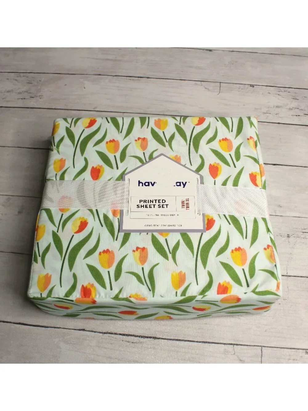 Havenstay Twin XL Sheet Set Bedding Tulip Floral